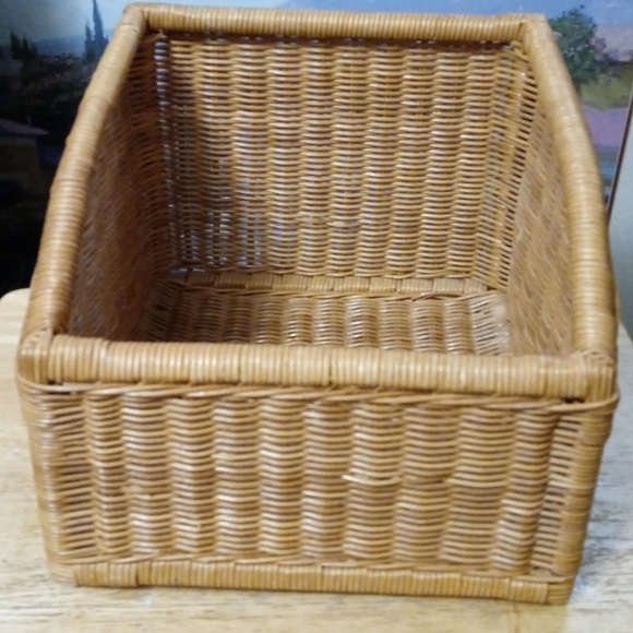 πππ 2 Wicker Decorative basket SetππΊπΈππ«Vintage Sturdy Storage Set,πππ - Picture 7 of 16